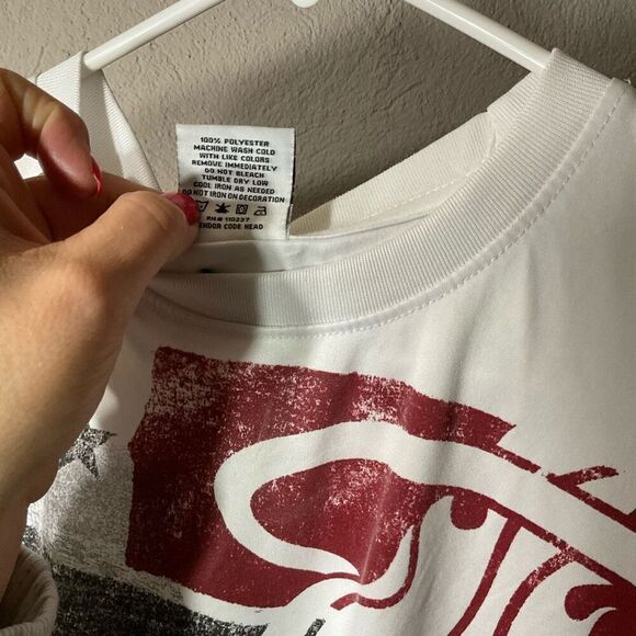 Zipway Mens Miami Heat NBA Basketball Relaxed Sleeveless Muscle Tank Top - White - Picture 4 of 7